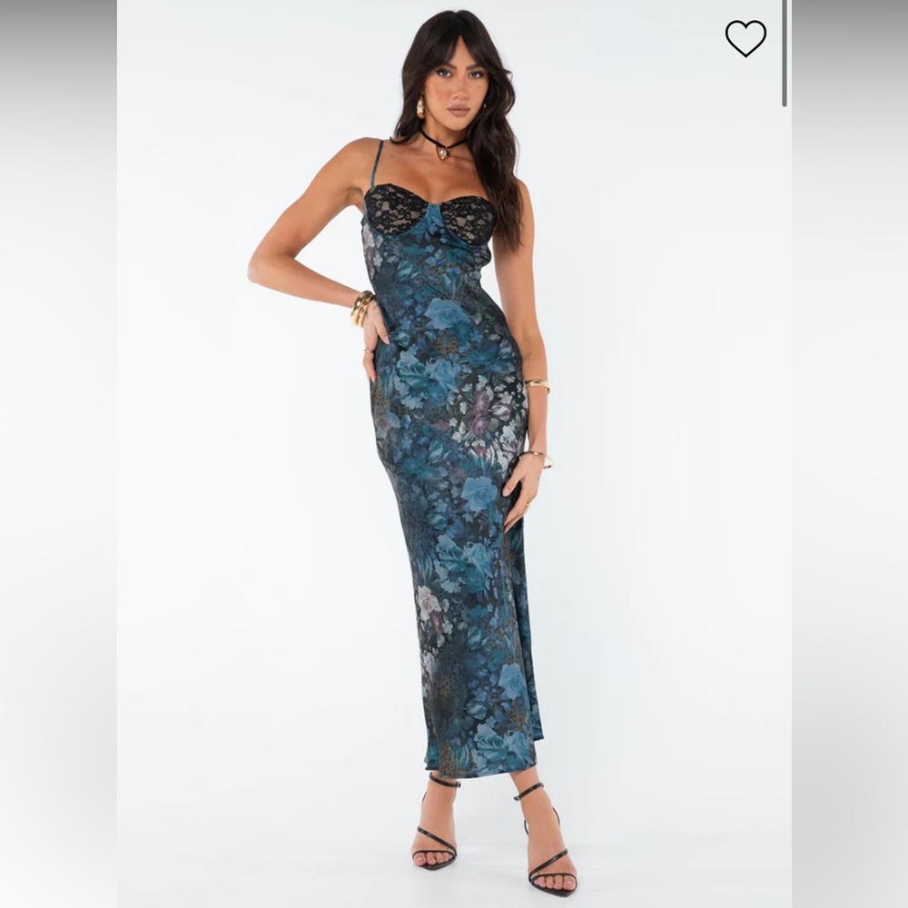 Darcy Maxi Dress Blue Multi